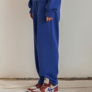 NOCTURNE High Waist Jogger in Blue XS
